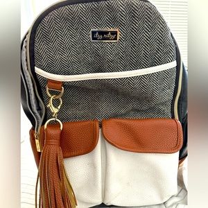 Itzel Ritzy Coffee & Cream Backpack “Boss”